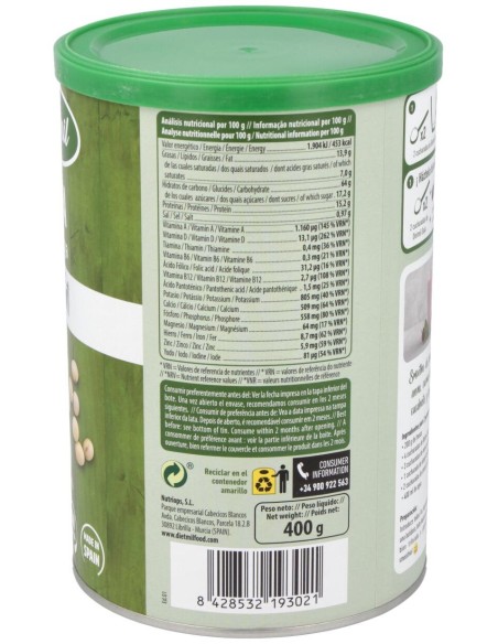 Diemil Leche De Soja En Polvo Instantaneo 400Gr