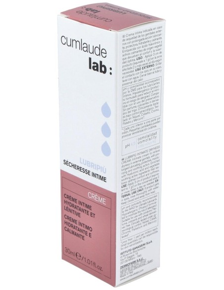 Cumlaude Lab Lubripiù Sequedad Íntima Crema 30Ml