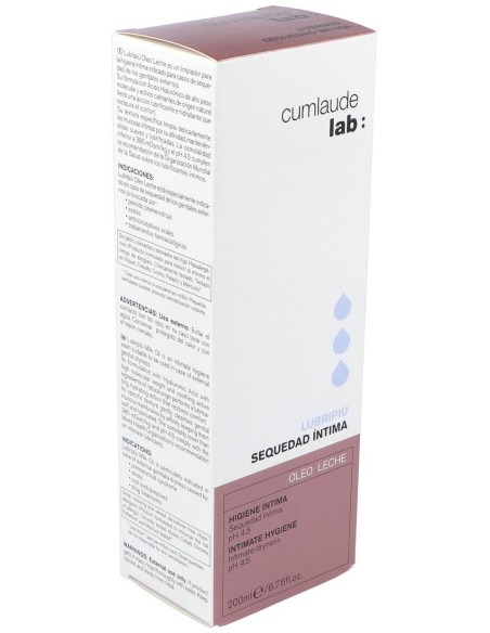 Cumlaude Lab Lubripiù Higiene Íntima Oleo Leche, 200 Ml