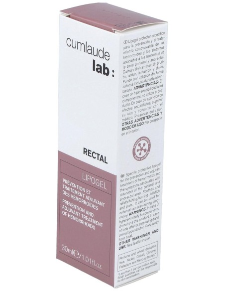 Rectal Lipogel Prevención Hemorroides 30 Ml