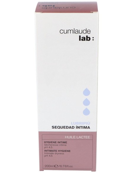 Cumlaude Lab Lubripiù Higiene Íntima Oleo Leche, 200 Ml