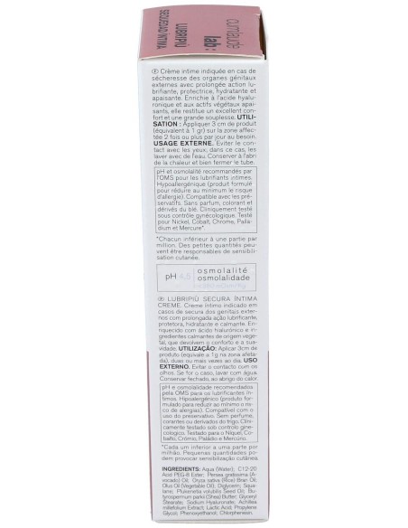 Cumlaude Lab Lubripiù Sequedad Íntima Crema 30Ml