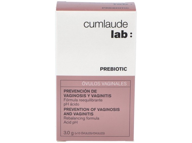 Cumlaude Lab Prebiotic Óvulos Vaginales, 10 Óvulos