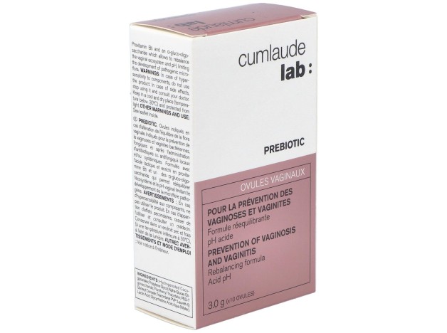 Cumlaude Lab Prebiotic Óvulos Vaginales, 10 Óvulos