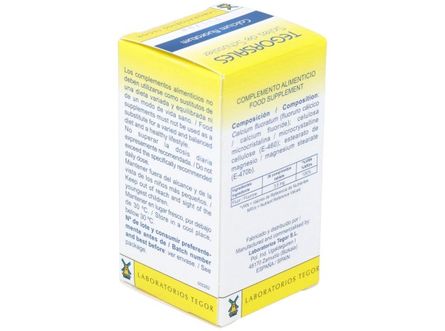 Calcium-Fluor.D12 Tegorsales (Nº1) 350 Comp.20G