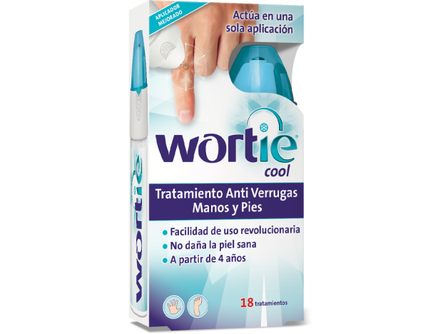 Wortie Cool Tratamiento Anti Verrugas 50 ml Manos y Pies