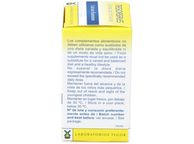 Calcium-Fluor.D12 Tegorsales (Nº1) 350 Comp.20G