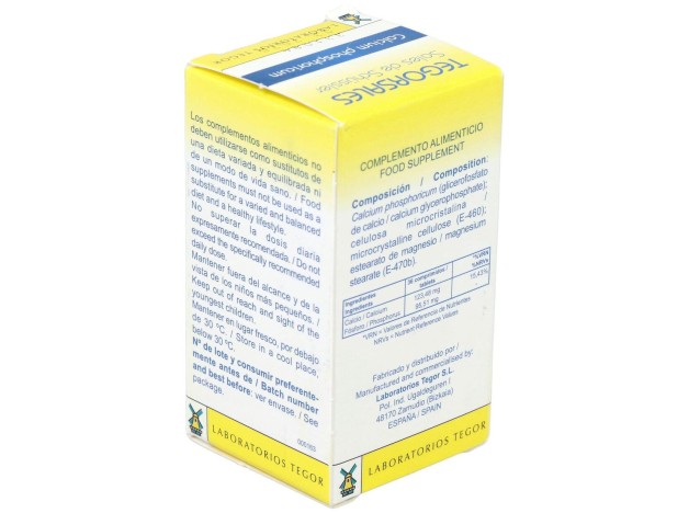 Calcium-Phosp.D6 Tegorsales (Nº2) 350 Comp.20G