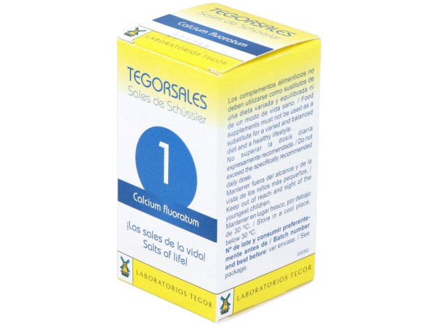 Calcium-Fluor.D12 Tegorsales (Nº1) 350 Comp.20G