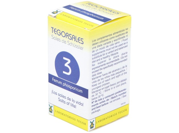 Tegor Tegor Sal 3 Ferrum Phosphoricum 350Comps