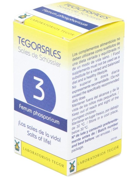 Tegor Tegor Sal 3 Ferrum Phosphoricum 350Comps