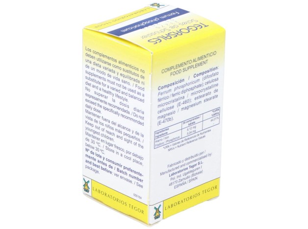 Tegor Tegor Sal 3 Ferrum Phosphoricum 350Comps