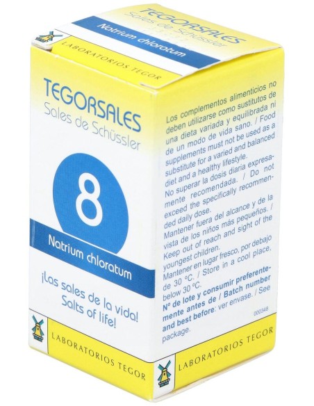 Natrium-Chlor.D6 Tegorsales (Nº8) 350 Comp.20G