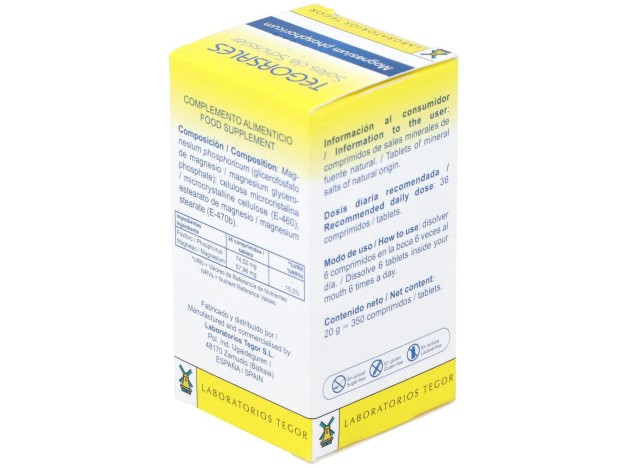 Magnesium-Phos.D6 Tegorsales (Nº7) 350 Comp.20G