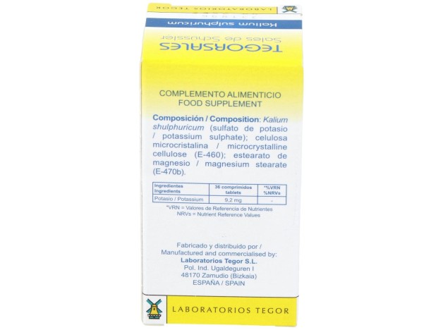 Tegor Tegor Sal 6 Kalium Sulphuricum 350Comps