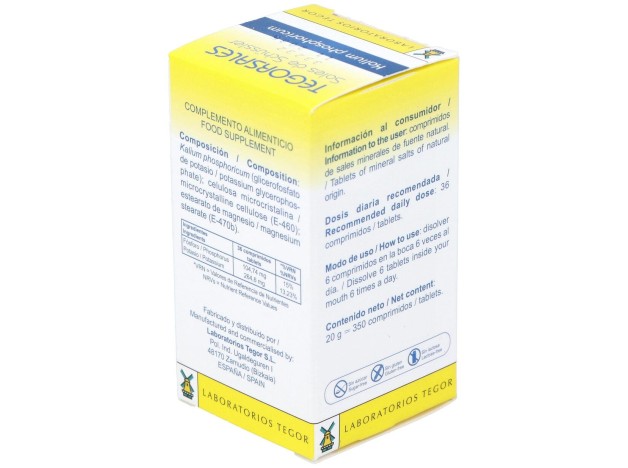 Tegor Tegorsal 5 Kalium Phosphoricum 350Comps