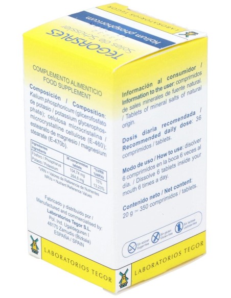 Tegor Tegorsal 5 Kalium Phosphoricum 350Comps