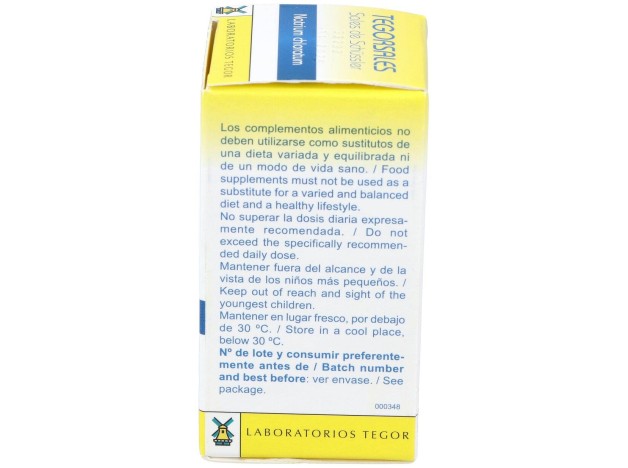Natrium-Chlor.D6 Tegorsales (Nº8) 350 Comp.20G