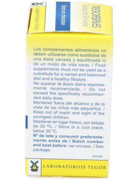Natrium-Chlor.D6 Tegorsales (Nº8) 350 Comp.20G