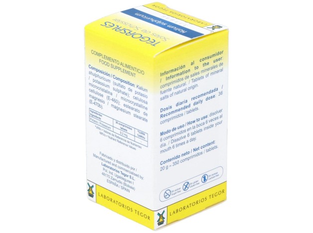 Tegor Tegor Sal 6 Kalium Sulphuricum 350Comps
