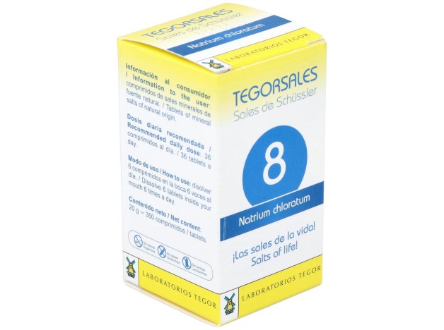 Natrium-Chlor.D6 Tegorsales (Nº8) 350 Comp.20G