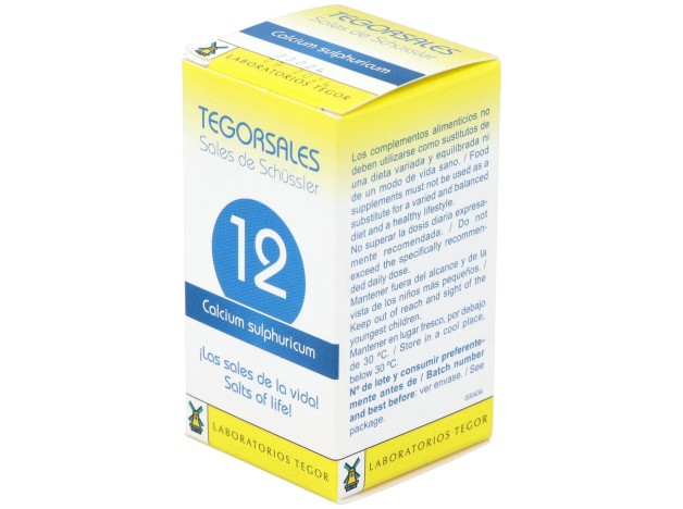 Calcium-Sulf.D6 Tegorsales (Nº12) 350 Comp.20G