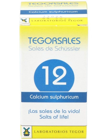 Calcium-Sulf.D6 Tegorsales (Nº12) 350 Comp.20G