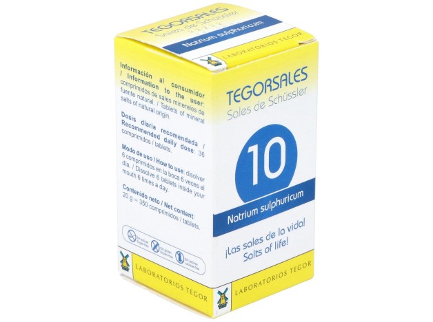 Natrium-Sulf.D6 Tegorsales (Nº10) 350 Comp.20G