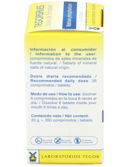 Tegor Tegor Sal 9 Natrium Phosphoricu 350Comps