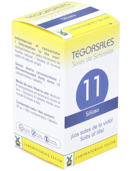 Silicea D12 Tegorsales (Nº11) 350 Comp.20G