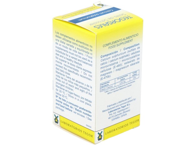 Calcium-Sulf.D6 Tegorsales (Nº12) 350 Comp.20G