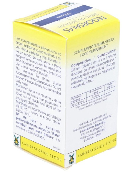 Silicea D12 Tegorsales (Nº11) 350 Comp.20G