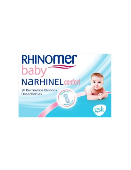 Narhinel Confort Aspirador Recambio 20 Unidades