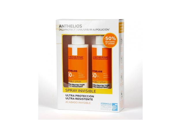 Anthelios Cuerpo Spray Duplo 200Ml Spf50+