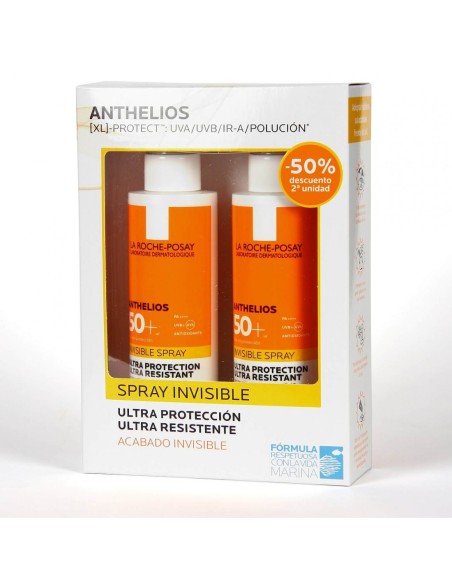 Anthelios Cuerpo Spray Duplo 200Ml Spf50+