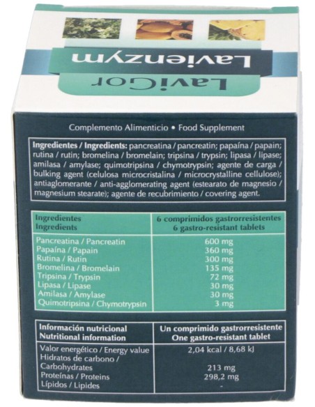 Lavigor Lavi Enzym 120 Grageas