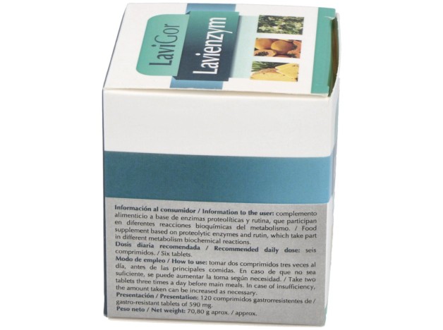 Lavigor Lavi Enzym 120 Grageas