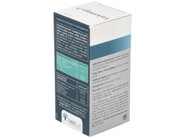 Lavigor Omega 3 Perlas De Aceite De Pescado  60...