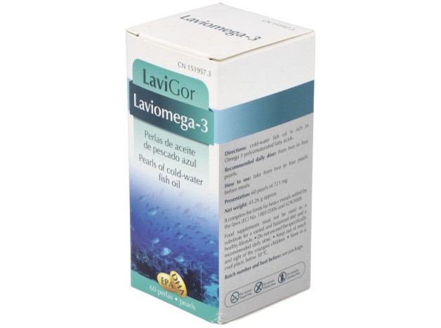 Lavigor Omega 3 Perlas De Aceite De Pescado  60...