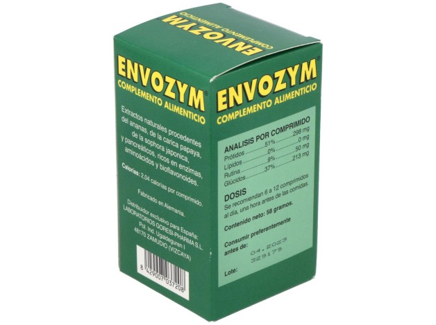 Nutribiol Envozym Enzimas Proteolíticas 100Comp.