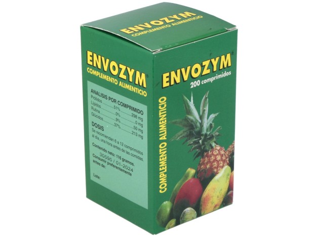 Envozym Complemento Alimenticio 200 Comp.