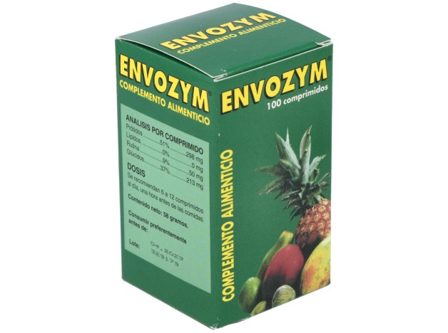 Nutribiol Envozym Enzimas Proteolíticas 100Comp.