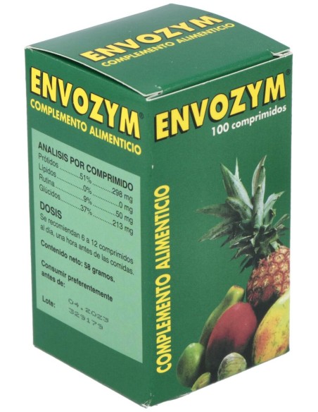 Nutribiol Envozym Enzimas Proteolíticas 100Comp.