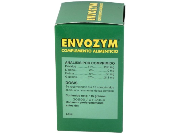 Envozym Complemento Alimenticio 200 Comp.