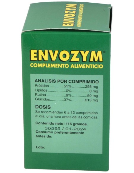 Envozym Complemento Alimenticio 200 Comp.