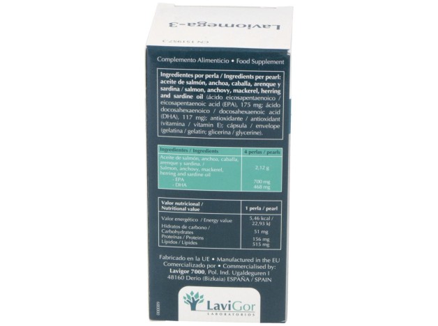 Lavigor Omega 3 Perlas De Aceite De Pescado  60...