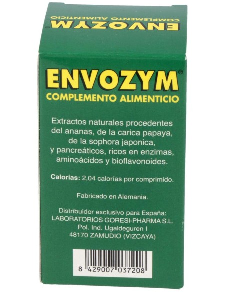 Nutribiol Envozym Enzimas Proteolíticas 100Comp.