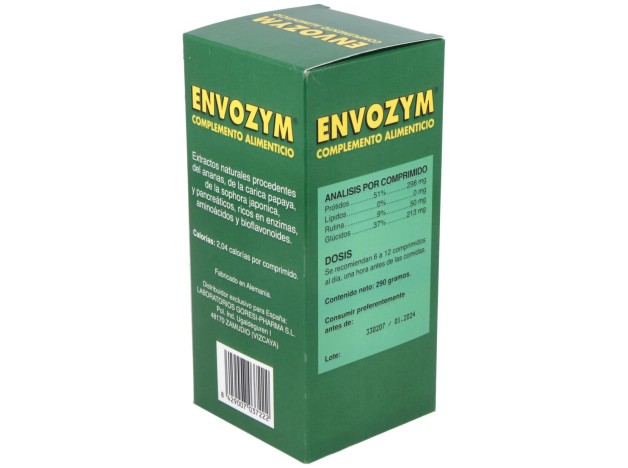 Envozym Complemento Alimenticio 500 Comp.
