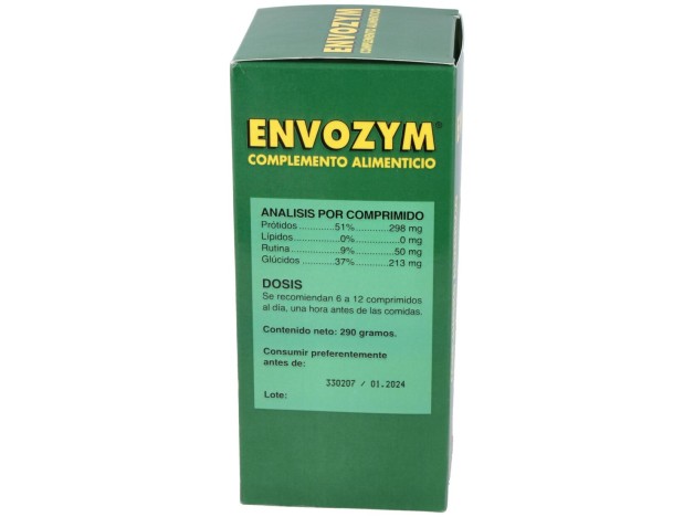 Envozym Complemento Alimenticio 500 Comp.