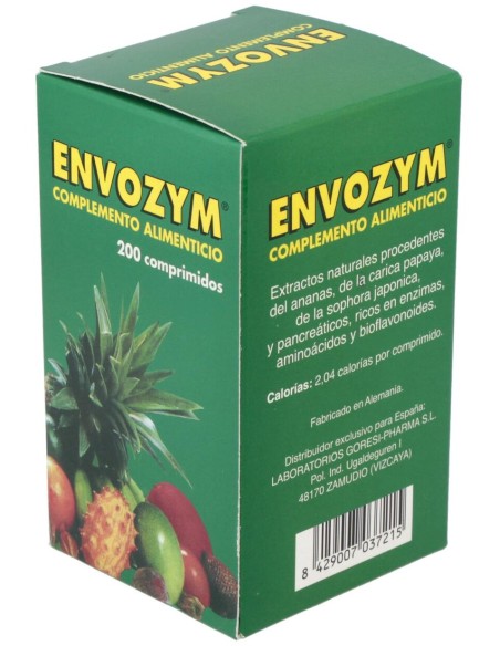 Envozym Complemento Alimenticio 200 Comp.
